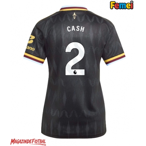 Aston Villa Matty Cash #2 Tricou Fotbal Replică 2026-27 Femei Deplasare Aston Villa Matty Cash #2 Tricou Fotbal Replică 2026-27 Femei Deplasare